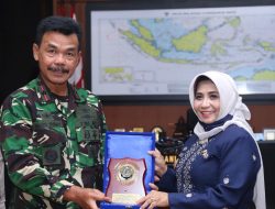 Lakukan Silaturahmi ke Lantamal IV Tanjungpinang, Rahma Ingin Perkuat Sinergitas