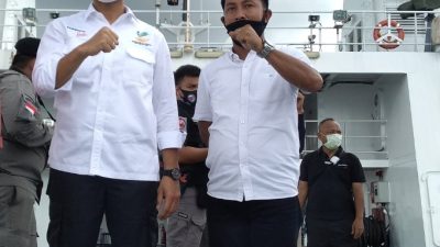 Ketua Komisi III DPRD Rusdi Dampingi Mensos dan Kabakamla RI Berkegiatan di Natuna