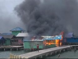 Rumah di Teluk Keriting Sempat Keluarkan Bunyi Ledakan Sebelum Terbakar