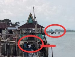 Dua Pelabuhan Antar Pulau di Desa Tanjung Lipat Lingga Rusak Parah