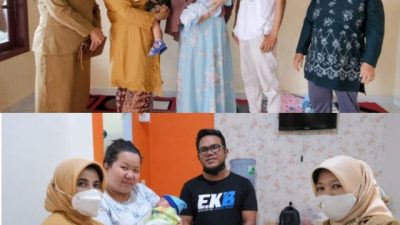 Wali Kota Tanjungpinang Jenguk Bayi Jurnalis Baru Lahir