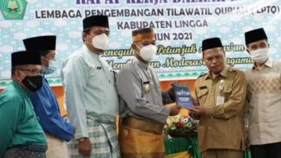Rakerda IX LPTQ, Wabup Lingga: Pembinaan Ditingkatkan