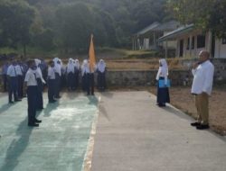 Ketua Komisi I DPRD Natuna Kunjungi SMPN 1 Pulau Laut