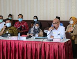 Banggar DPRD Kepri Adakan Rapat Bersama Inspektorat Kepri dan Satgas Covid-19