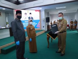 Walikota Tanjungpinang Serahkan DPA-SKPD Tahun Anggaran 2021