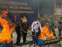 Bea Cukai Musnahkan BMN Senilai Rp3,5 Milyar