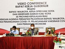 Dilantik Mendagri, Suhajar Langsung Rapat Bersama Pimpinan Daerah Se Kepri