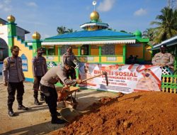 HUT Bhayangkara ke-75, Polres Lingga Gelar Bakti Sosial