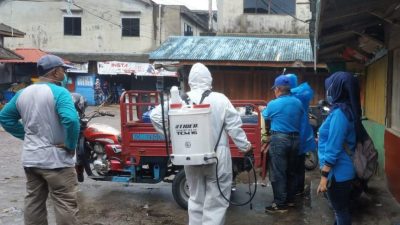 BUMD Tanjungpinang Gandeng Kombesgor Bersih-Bersih Pasar