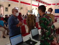 DPRD Natuna Tinjau Vaksinasi Massal di Sri Serindit