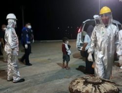 Ketua Komisi I DPRD Natuna Cek Penjemputan Pasien Covid-19 di KM Sanus 48