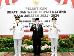 Gubernur Ansar Lantik Bupati dan Wakil Bupati Natuna