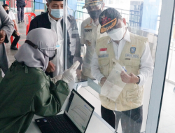 Hari Pertama Peniadaan Mudik, Sekdaprov Kepri Tinjau Pelabuhan Sri Bintan Pura