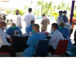 Tinjau Vaksinasi, Sejumlah Anggota DPRD Natuna Kunker ke Bunguran Utara