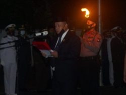 Ketua DPRD Natuna Jadi Irup Kehormatan dan Renungan Suci di TMP