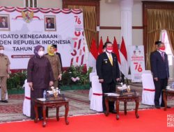 Gubernur dan Wagub Ikuti Pidato Presiden Jokowi