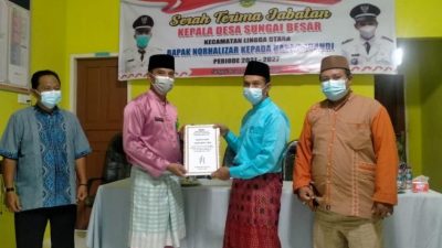 Sertijab Kades Sungai Besar