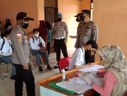 Polsek Lingga Buka Layanan Gerai Vaksin