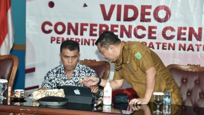 Bupati Natuna Ikuti Vidcon dengan Duta Besar RI di Jepang, Ini yang Dibahas !!