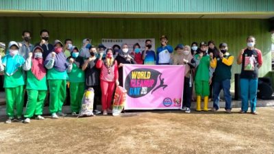 Kadis DLH Lingga Ikut Aksi World Cleanup Day