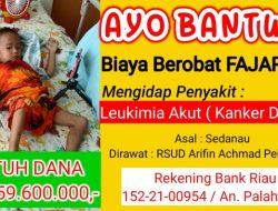 Marzuki Ajak Masyarakat Natuna Bantu Fajari, Bocil Pengidap Kanker Darah