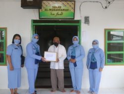 Sambut HUT PIA ke-65, PIA AG Cab.17/D.I Lanud RSA Gelar Serbuan Vaksinasi dan Serahkan Sembako