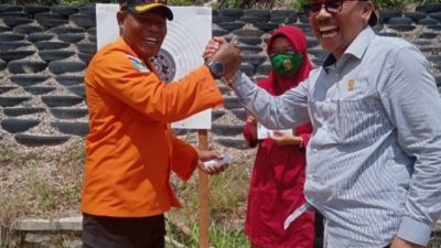 Wakil Ketua II DPRD Natuna Hadiri Latihan Menembak di Kompi A Yonkomposit I/GP