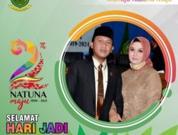 Junaidi : Selamat HUT Natuna ke-22, Semangat Baru Menuju Natuna Maju