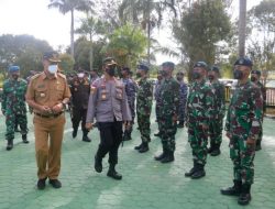 Personel Lanud Raden Sadjad Apel Kesiapsiagaan Antisipasi Bencana Alam di Natuna