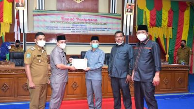 APBD Perubahan 2021 Kabupaten Lingga Disahkan Sebesar Rp974 Miliar