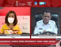 Live di TV Nasional, Gubernur Paparkan Strategi Menggesa Vaksinasi Bagi Lansia di Kepri