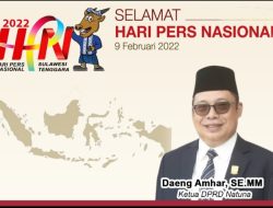 Ketua DPRD Natuna Berharap Insan Pers Bisa Isi Geliat Pembangunan Daerah