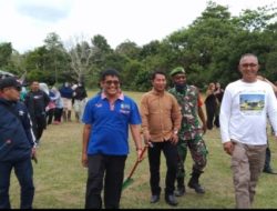 Hadiri Pers Goro di Sebadai Hulu, Rusdi Pesan Jaga Kebersihan Lingkungan