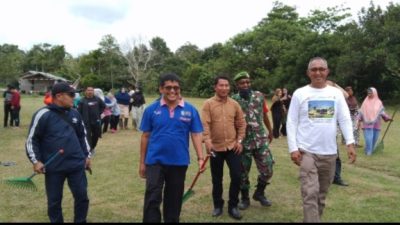 Hadiri Pers Goro di Sebadai Hulu, Rusdi Pesan Jaga Kebersihan Lingkungan