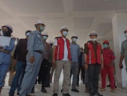 Bupati dan Wabup Natuna Tinjau Proyek PLBN di Serasan