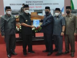 DPRD Natuna Gelar Paripurna Penyampaian Ranperda Tahun 2022