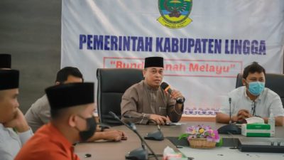 Pemkab Lingga Bersama BPN Rakor Landrefrom