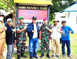 Bersama BPK Kepri, Bupati Natuna Sambangi Satgas Pamputer Pulau Sekatung