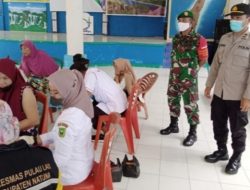 83 Warga Pulau Laut Ikuti Vaksinasi Massal di Desa Air Payang