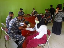 Lanal Ranai Kebut Vaksinasi Maritim diwilayah Perbatasan