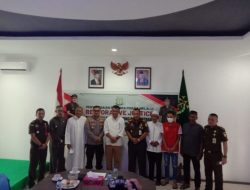 Dihadiri Bupati dan Wabup Natuna, Kejari Fasilitasi Perdamaian Pelaku Pencuri Keramik di Gereja