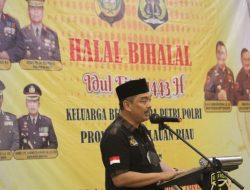 KBPP Polri Kepri Gelar Halal Bi Halal, Ini Pesan Widiastadi