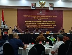 KPU Kepri Sosialisasi PKPU Nomor 4 Tahun 2022