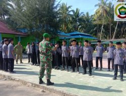 Babinsa Koramil 05/Midai Ikut Seleksi Calon Paskibraka ke Sekolah-sekolah