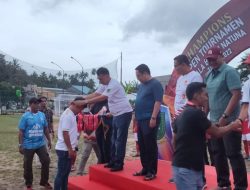 Daeng Amhar hadiri Penyerahan Hadiah Juara 1 Piala Bupati Natuna Cup 2022