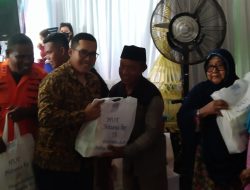 Wakil Ketua I DPRD Natuna Hadiri Nikah Massal dan Pembagian Sembako di Jelita Sejuba
