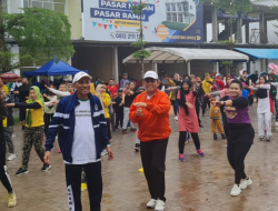 Gubernur Ansar Senam Pagi Bersama Masyarakat Tiban Indah, Batam