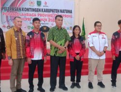 Lepas Kontingen ke Porprov 2022, Pesan Bupati Atlet Jaga Nama Baik Daerah