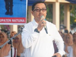 Sekda Ikuti Senam Sehat HUT DWP Natuna ke-23