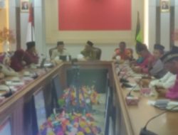 Asisten I Natuna Pimpin Rapat Persiapan Kunker Deputi I BNPP RI ke PLBN Serasan